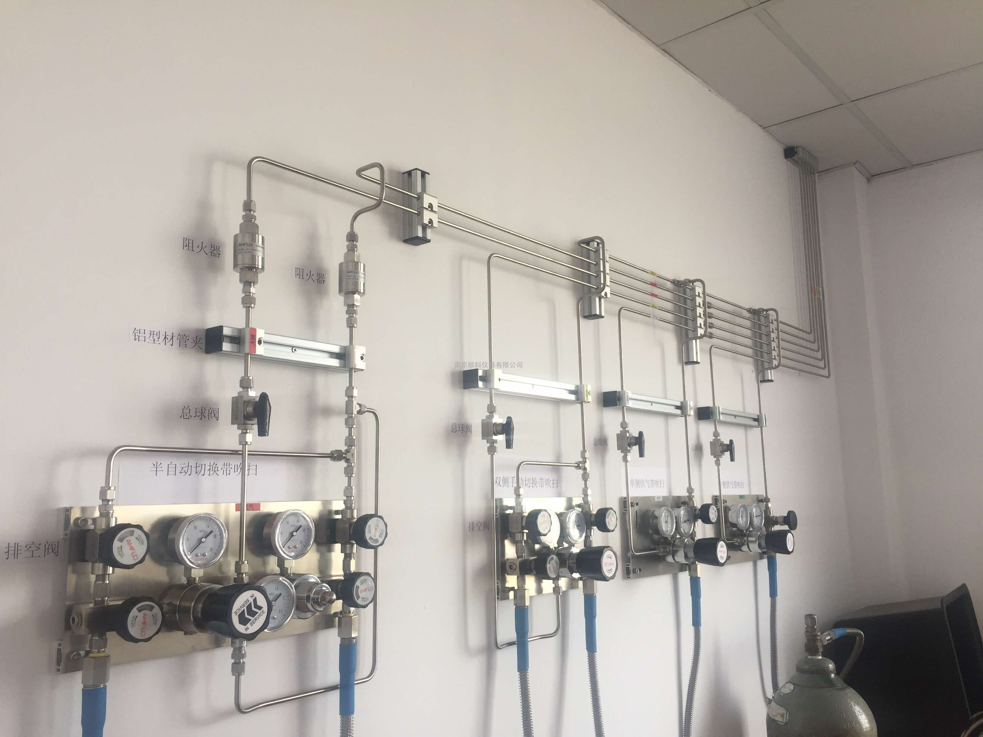 泰安防爆可燃氣體探測器-乙炔氧氣管道維修搬遷工程